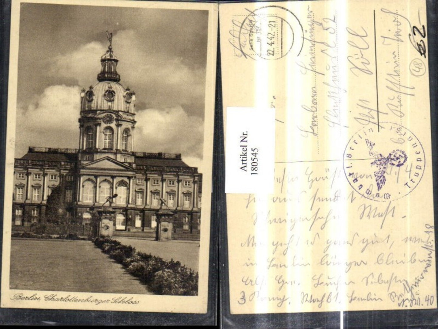 180545, Berlin Charlottenburg Palace