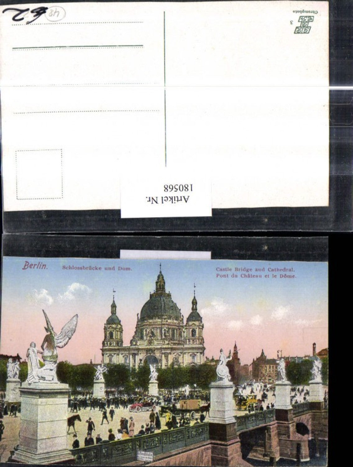 180568, Berlin Palace Bridge Bridge and Cathedral