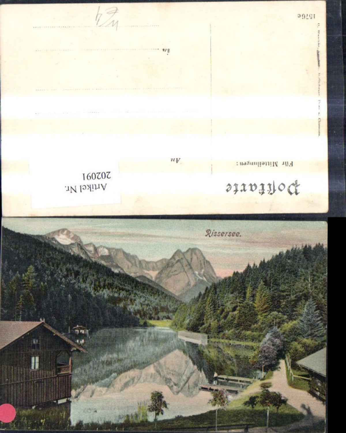 202091,Rissersee b. Garmisch