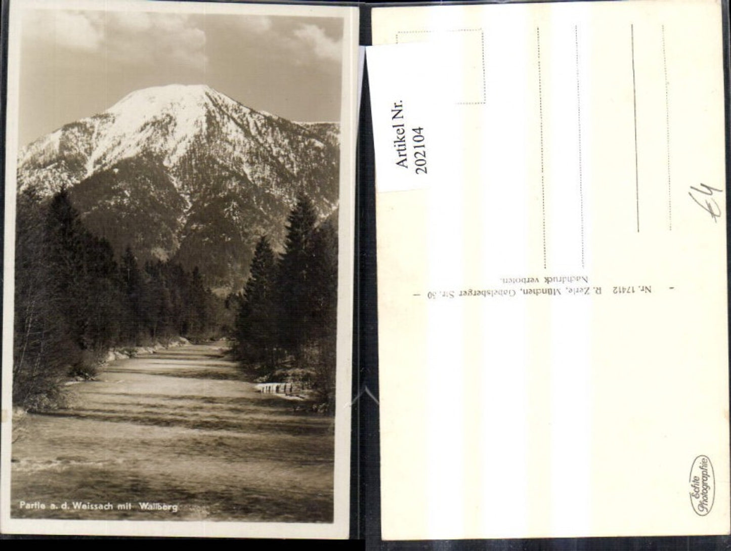 202104,Partie a. d. Weissach m. Wallberg Tegernsee