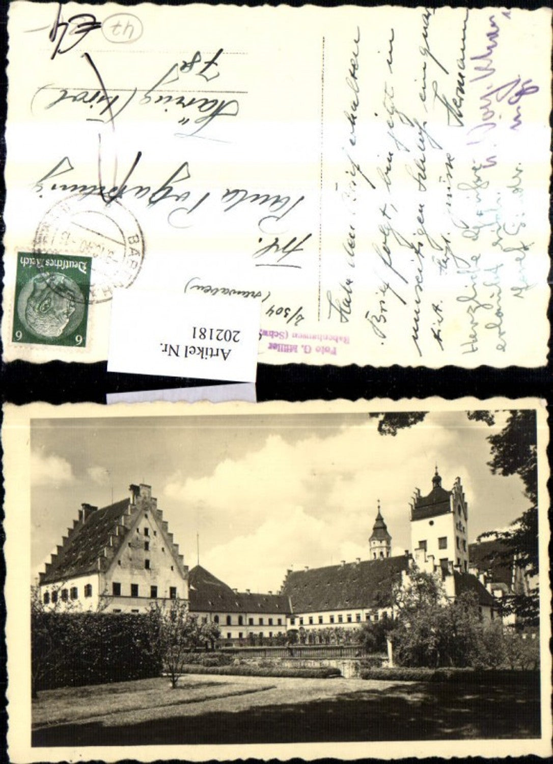 202181,Babenhausen Unterallgäu Schloss