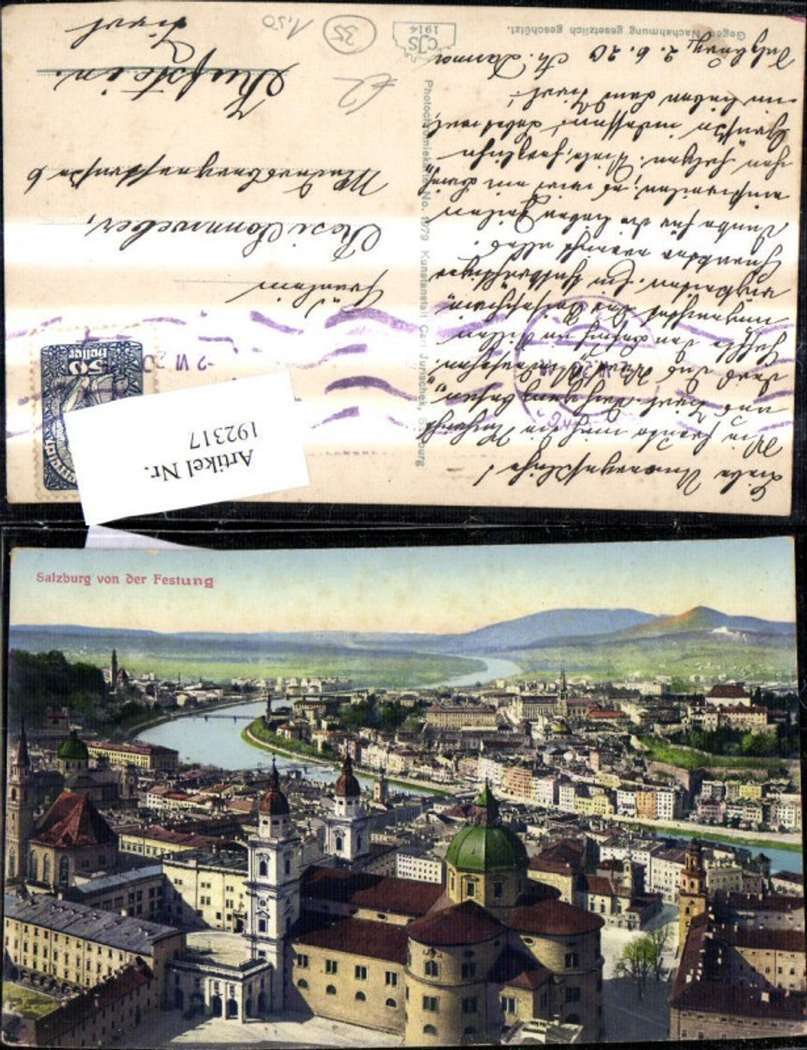 192317,Salzburg v. d. Festung