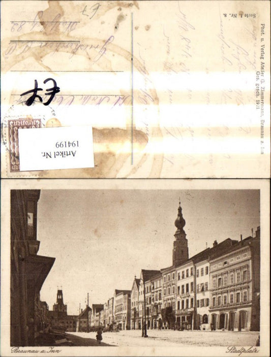 194199, Braunau am Inn, town square 