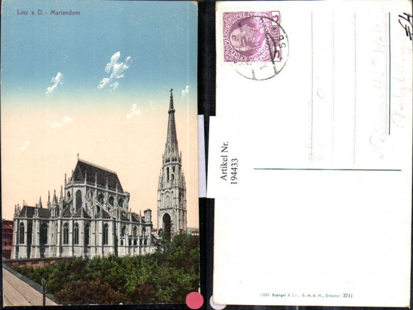 194433, Linz ad Donau Mariendom Cathedral