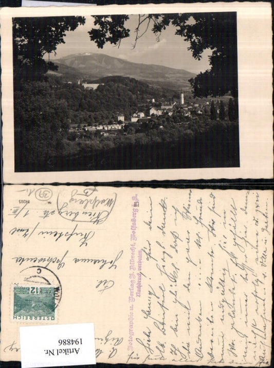 194886, photo postcard Wolfsberg