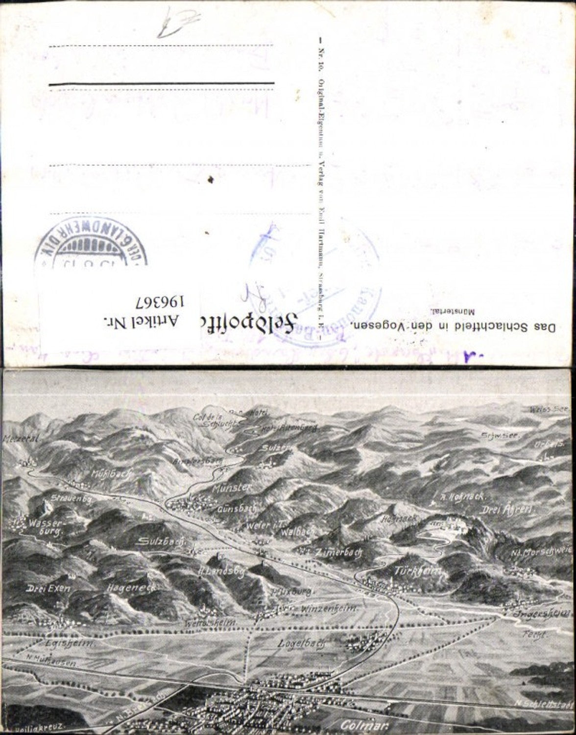 196367,Colmar Lagekarte