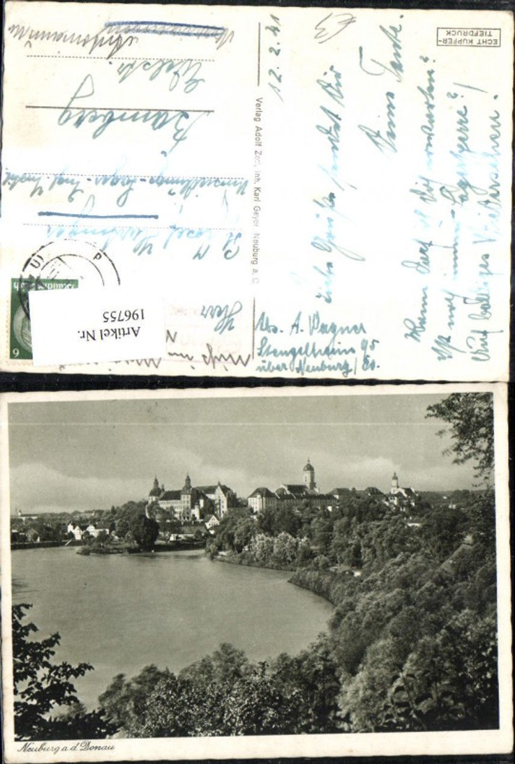 196755, Neuburg an der Donau, partial view 