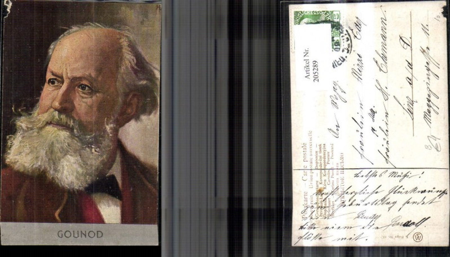 205289, Gounod Artist Ak