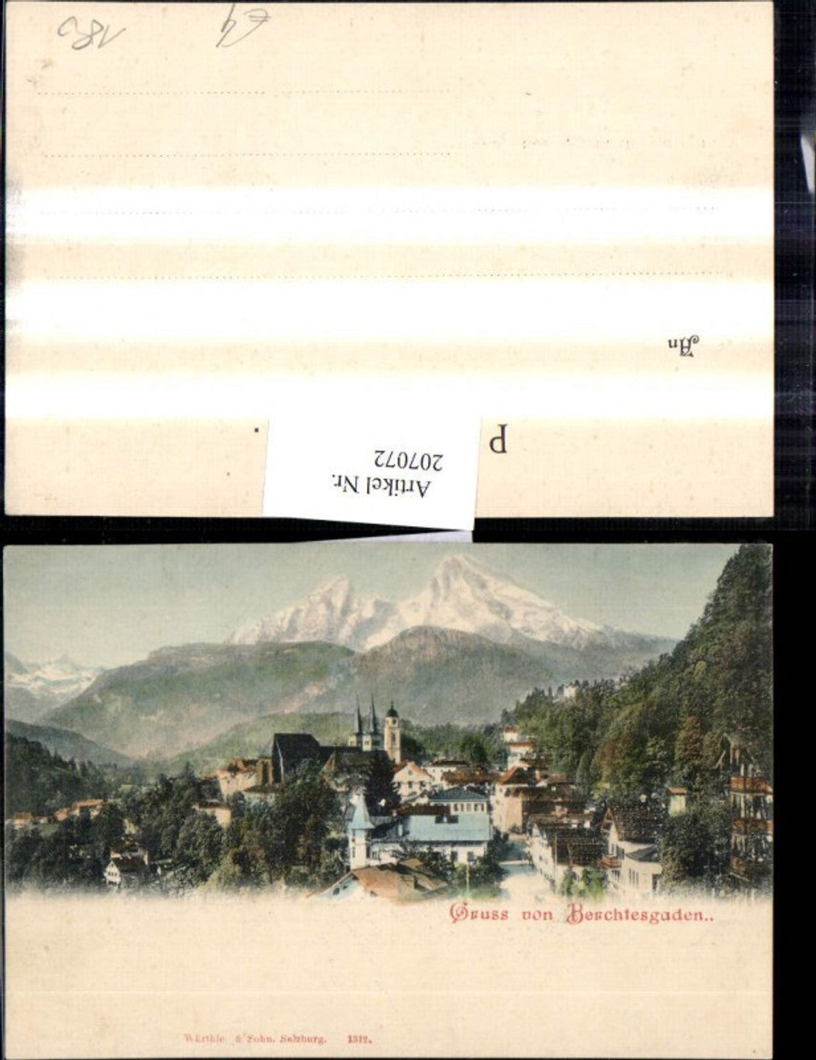 207072,Gruß von Berchtesgaden Totale