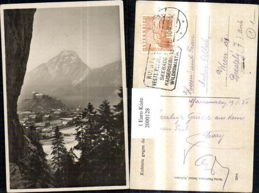 2000128, Kufstein partial view opposite the Pendling