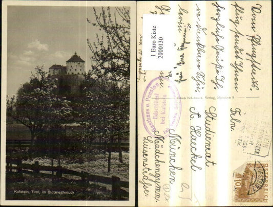 2000130, Kufstein in floral decoration fortress scene