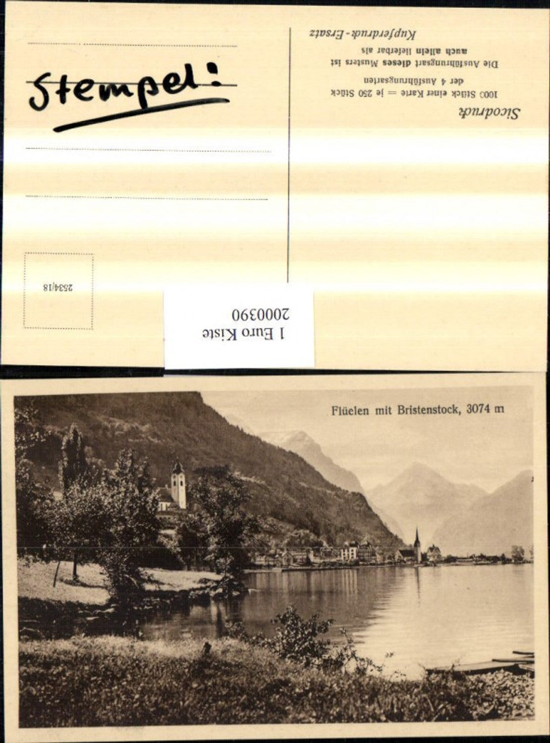 2000390, Flüelen m. Bristenstock lot