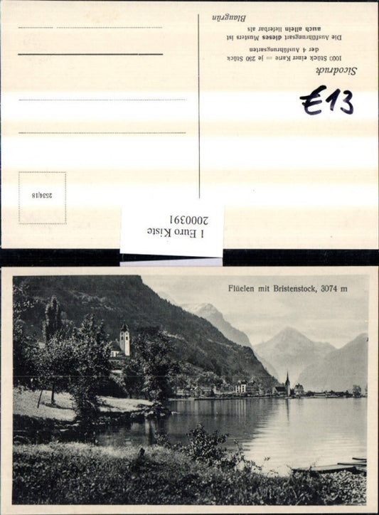 2000391, Flüelen m. Bristenstock lot