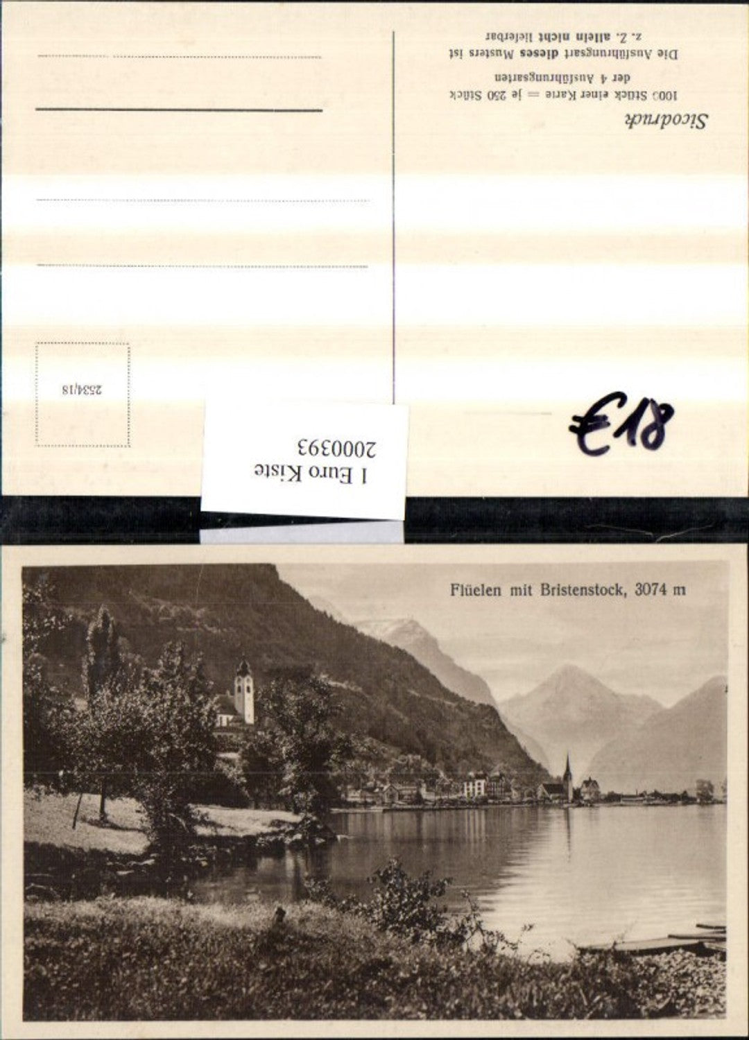 2000393, Flüelen m. Bristenstock lot