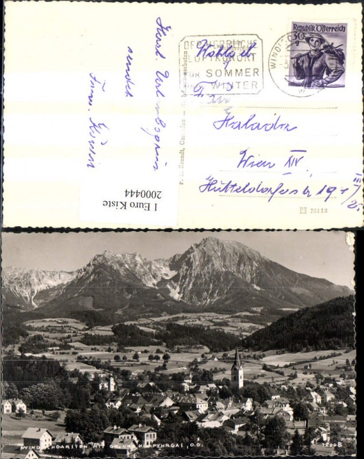 2000444, Windischgarsten Totale m. Gr. u. Kl. Pyhrgas