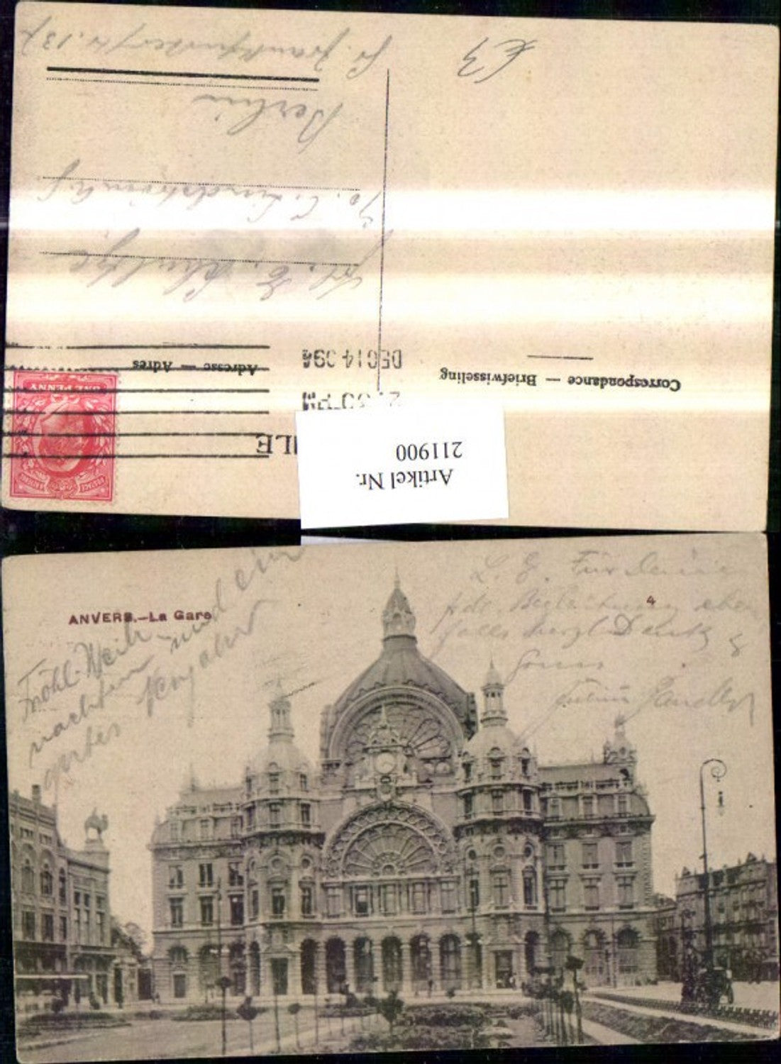 211900, Antwerp La Gare Building