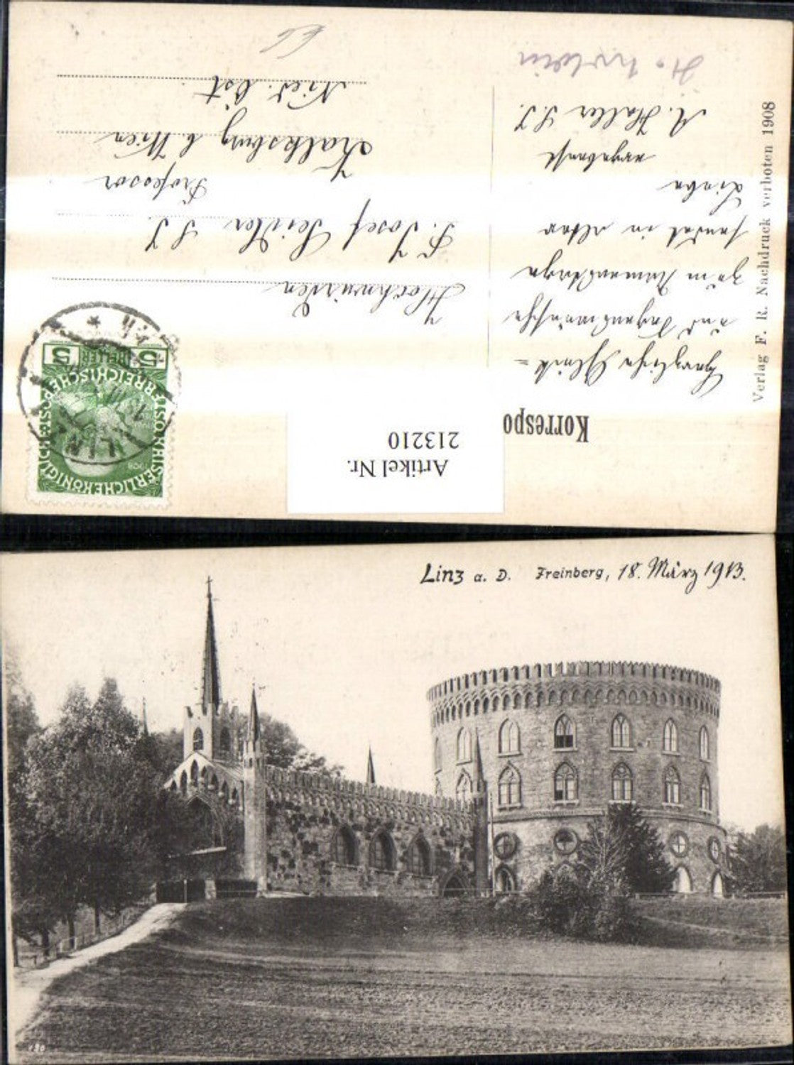 213210, Linz an der Donau Freinberg Church Monastery