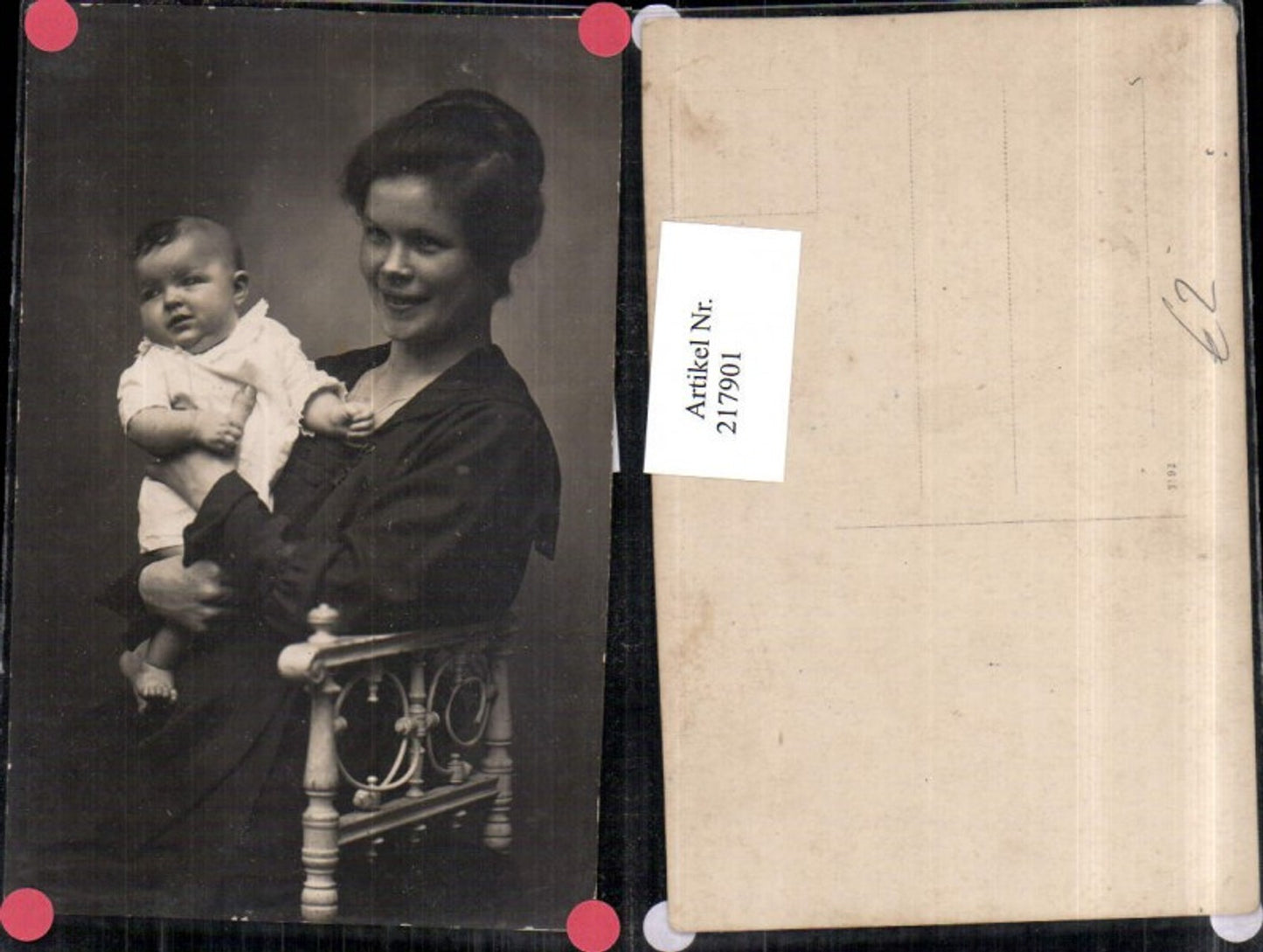 217901, Woman Mother with Child Baby Portrait 