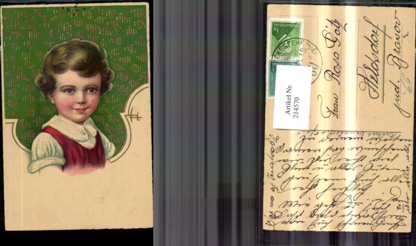 214570,Künstler Litho Bub Kind Ornamente
