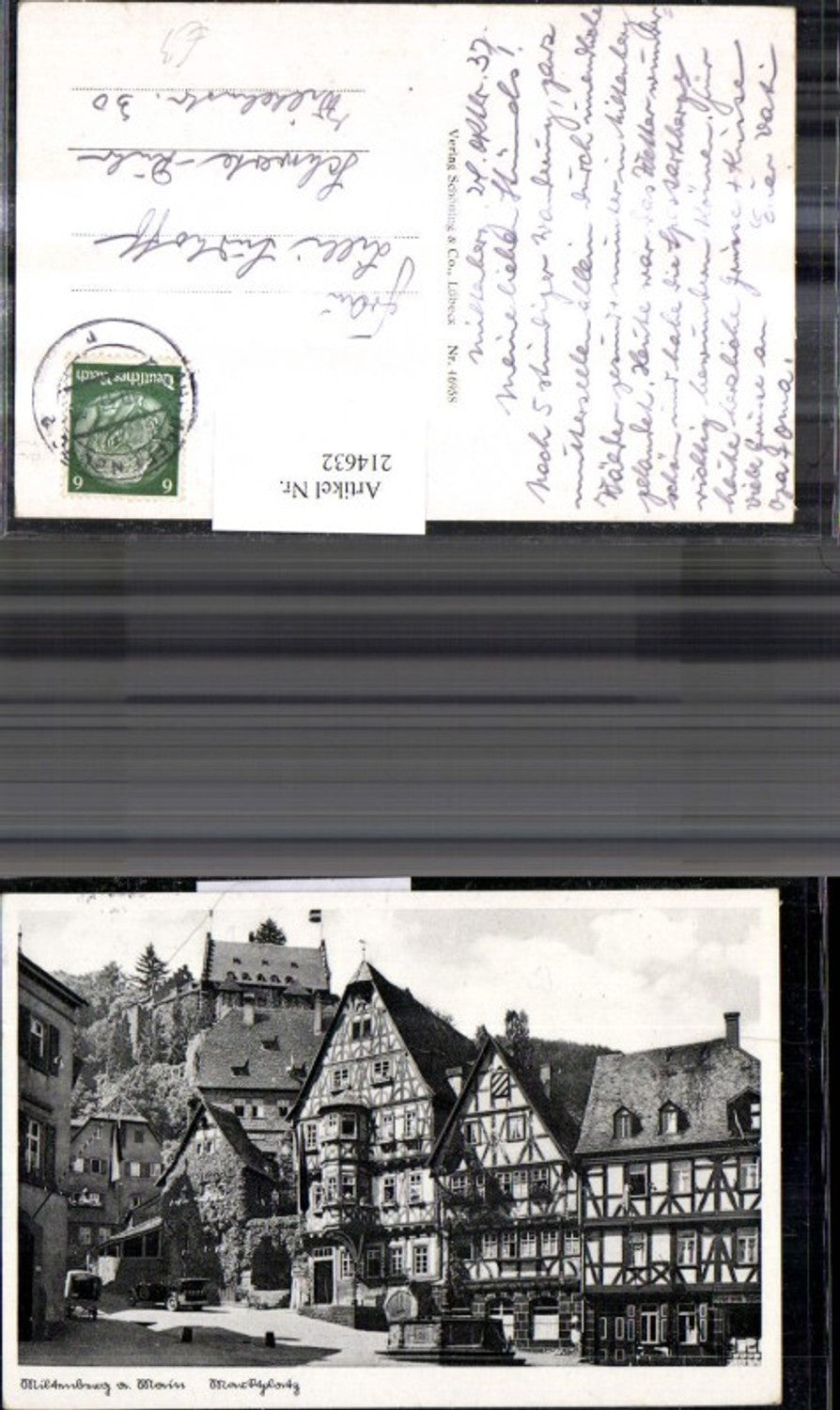 214632, Miltenberg i. Main Market Square 