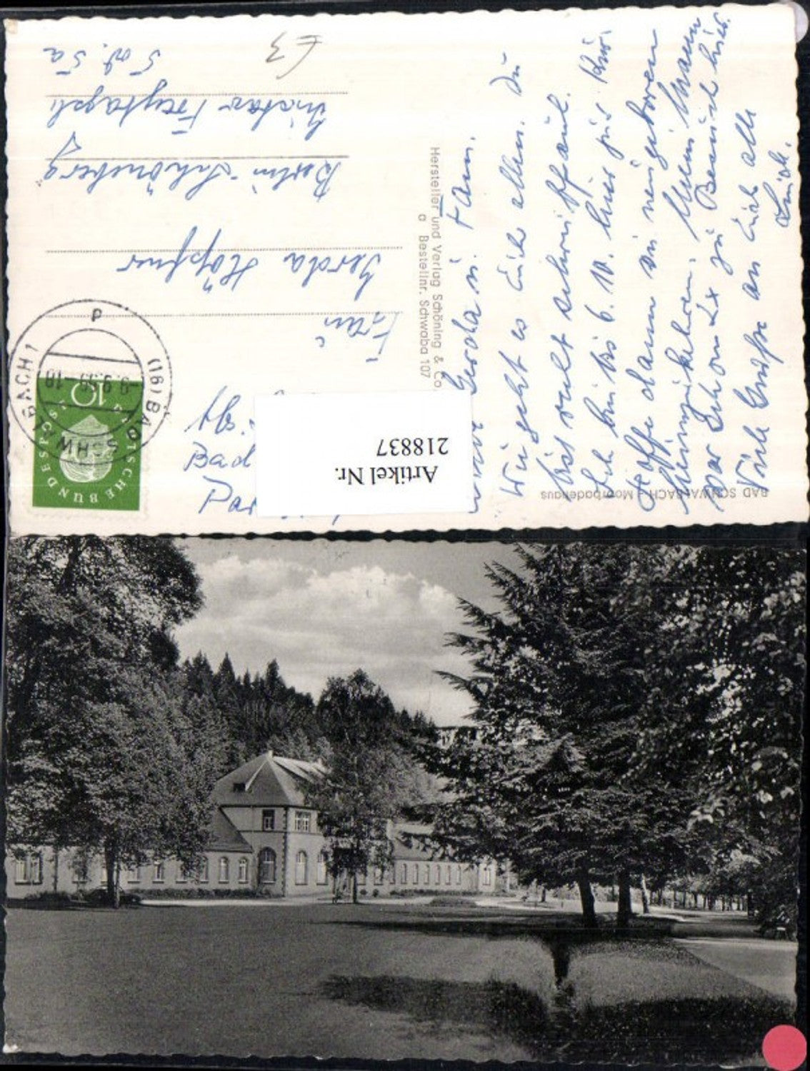 218837, Bad Schwalbach Moor bathing house 