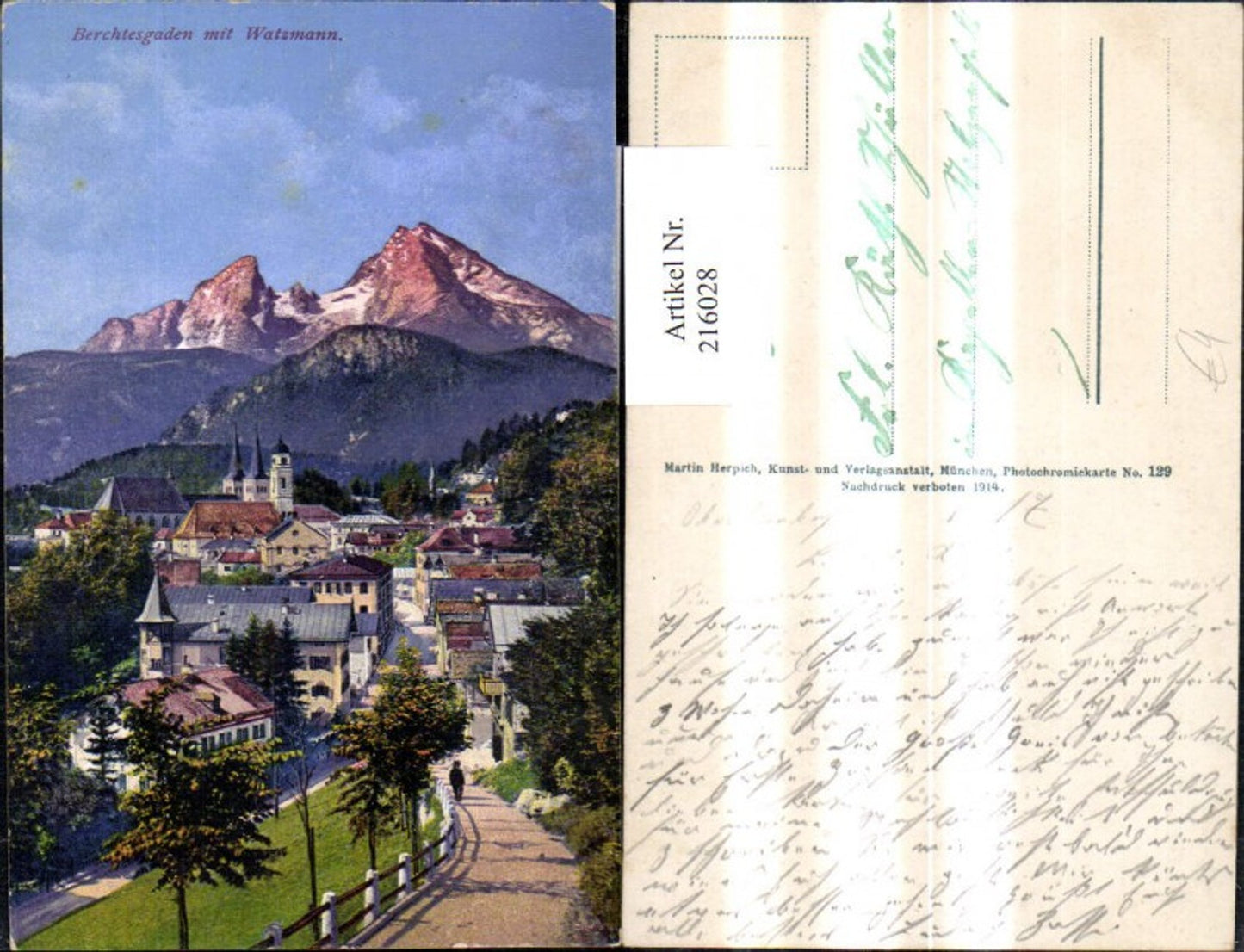 216028,Berchtesgaden m. Watzmann
