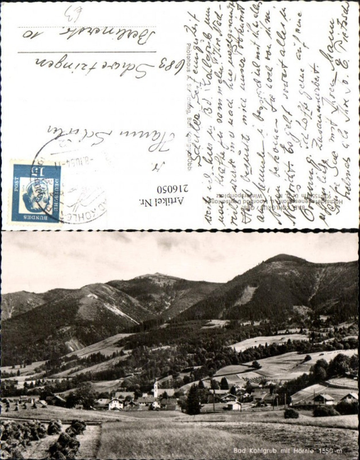 216050,Bad Kohlgrub m. Hörnle