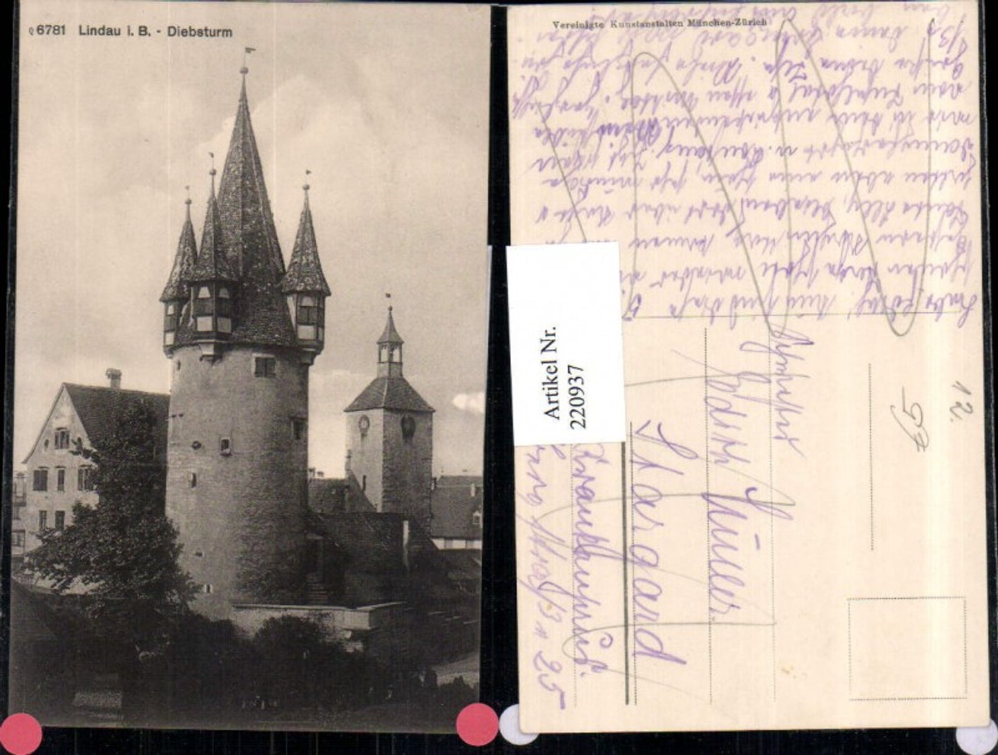 220937,Lindau i. Bodensee Diebsturm Turm