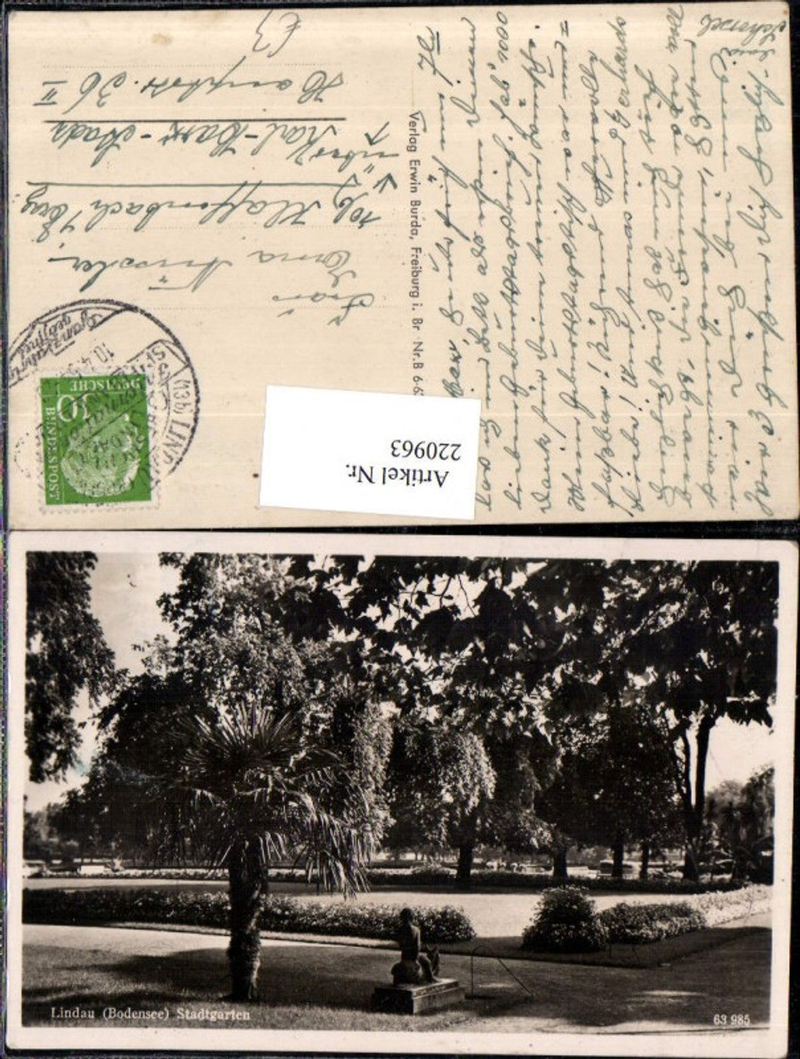 220963,Lindau i. Bodensee Stadtgarten Garten Partie