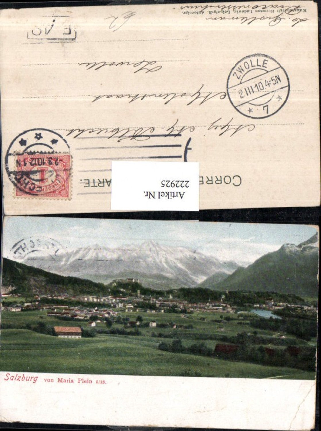 222925,Salzburg Teilansicht v. Maria Plain aus