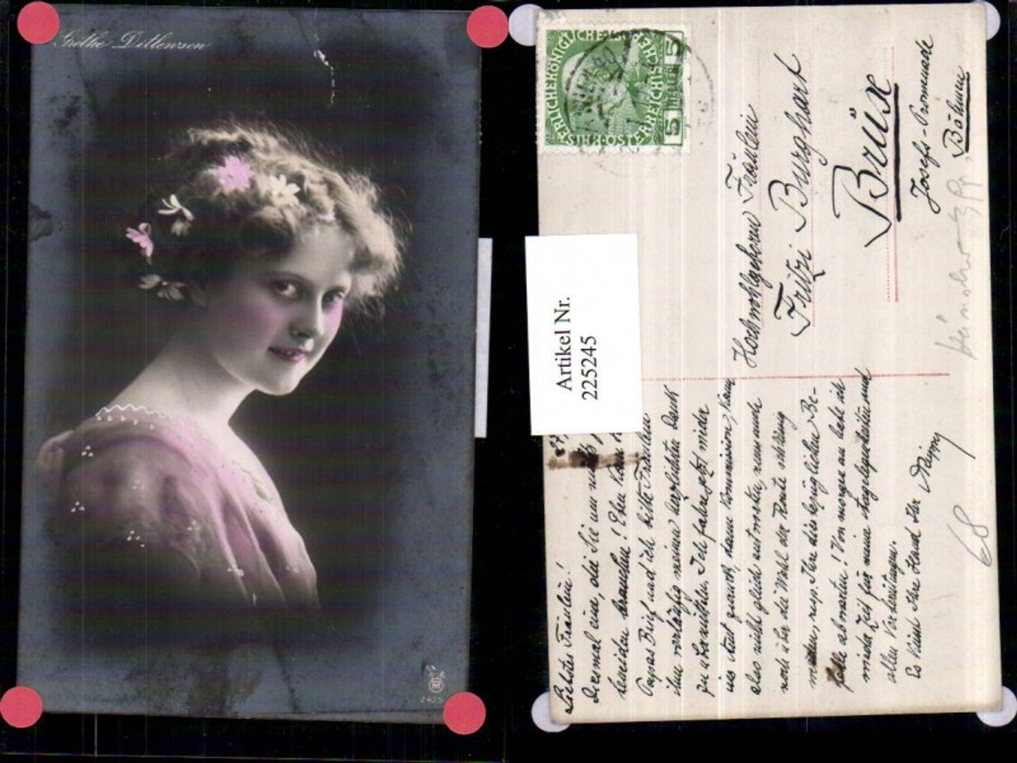 225245, Actress Grethe Ditlensen Portrait pub RPH 2425