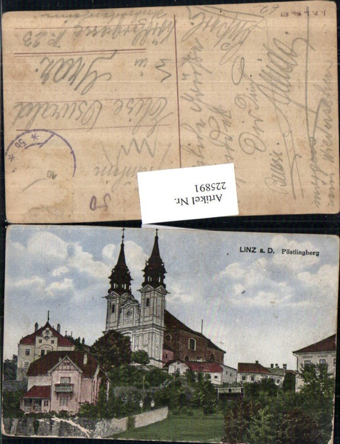 225891, Linz an der Donau Pöstlingberg Church