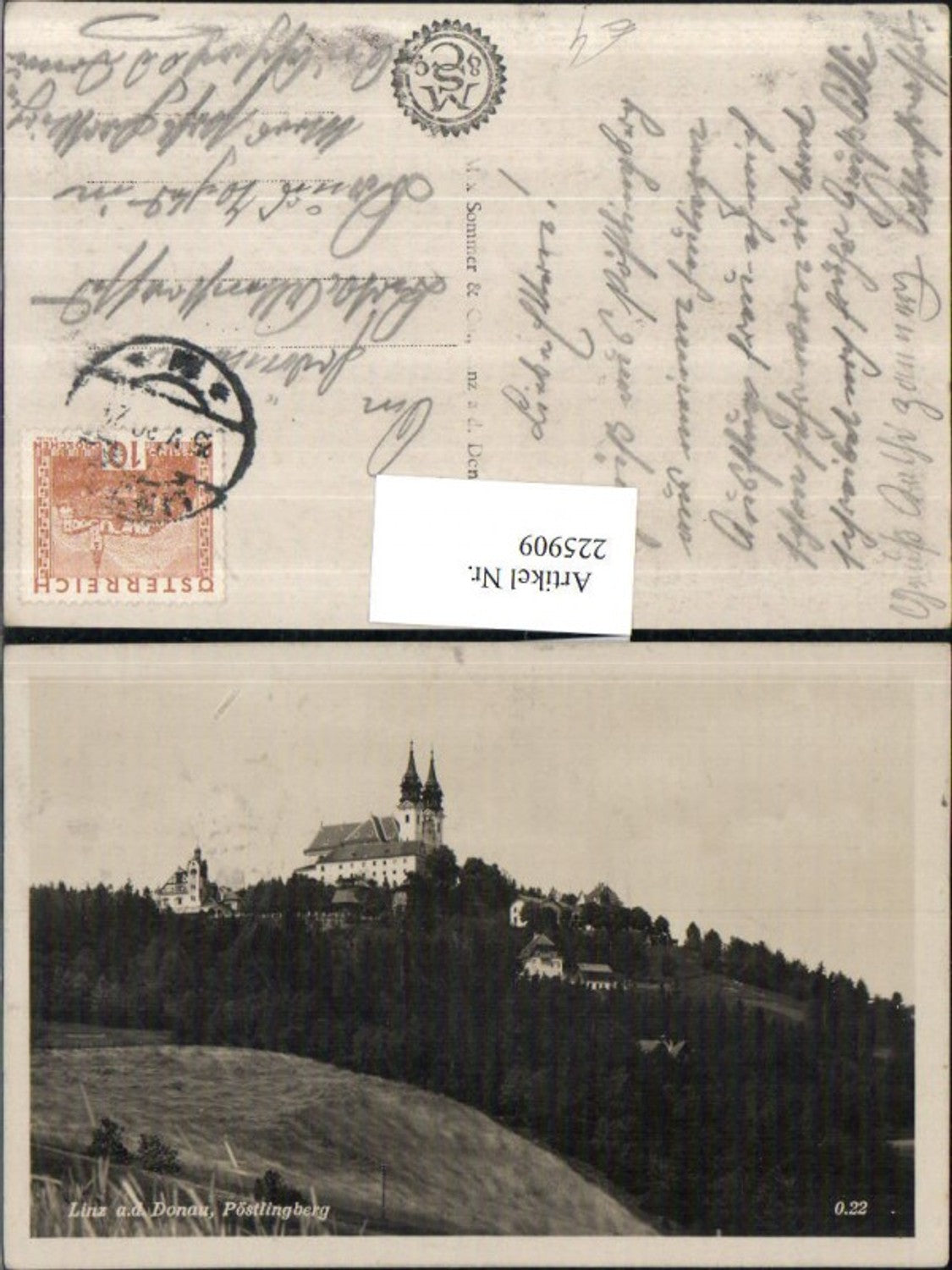 225909, Linz an der Donau Pöstlingberg Church