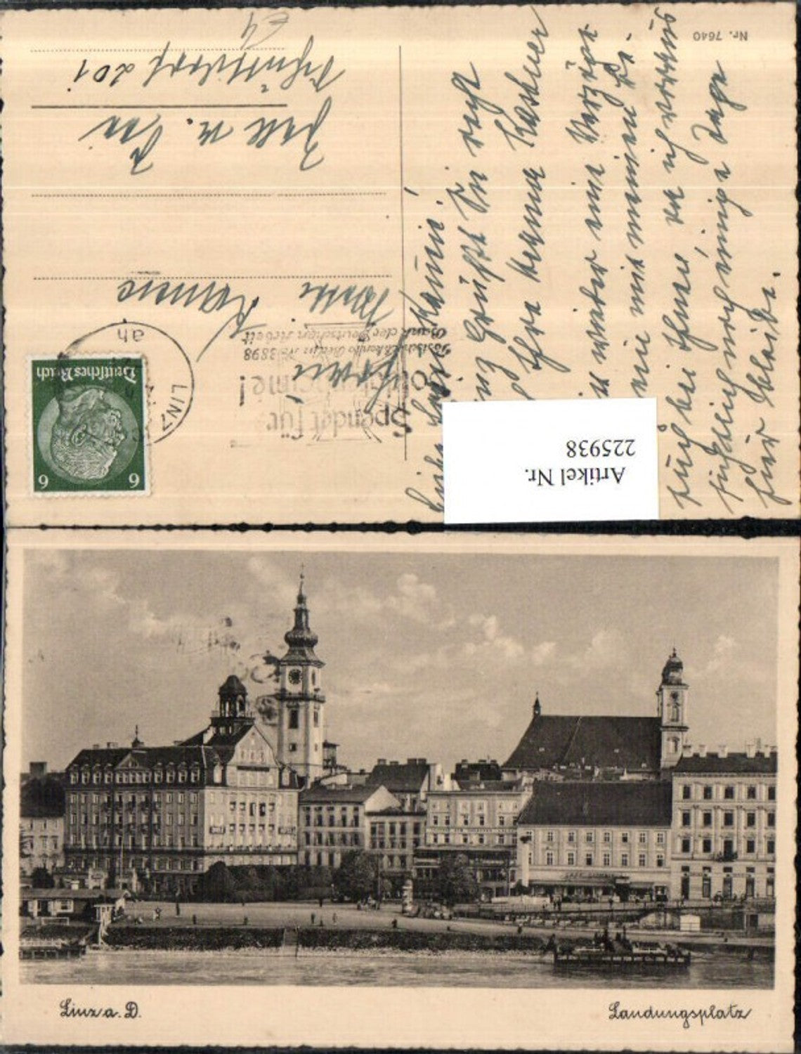 225938, Linz an der Donau Landing Place Church