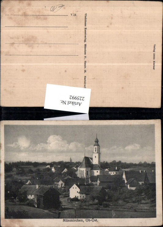 225992,Münzkirchen Totale Kirche