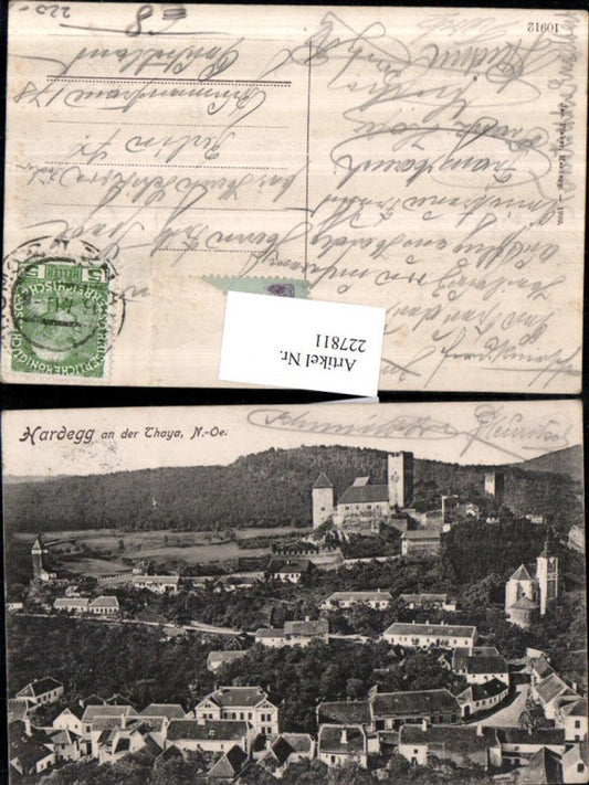 227811, Hardegg ad Thaya Totale with castle