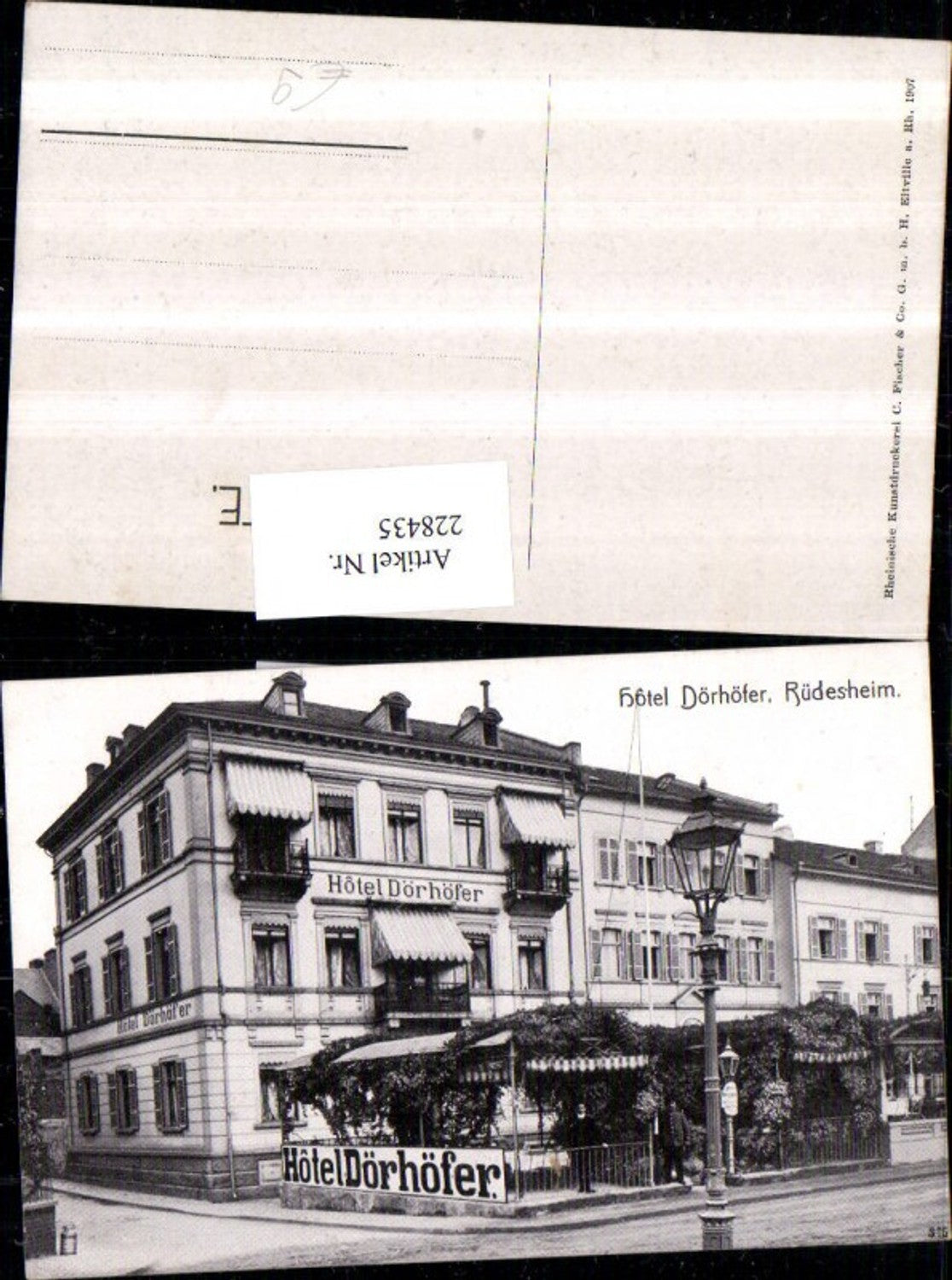 228435, Rüdesheim Hotel Dörhöfer 