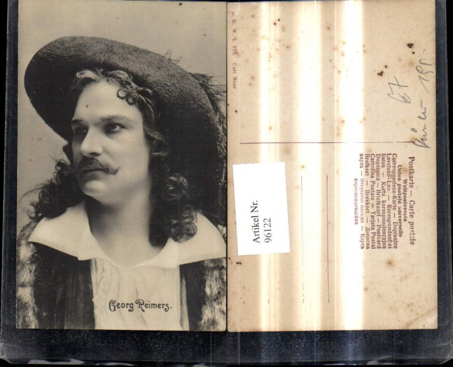 96122, Georg Reimers, actor