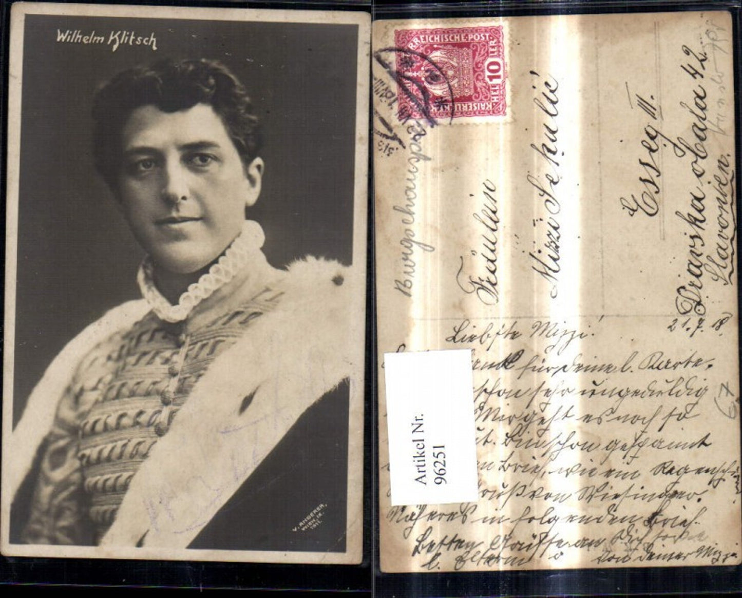 96251, Wilhelm Klitsch, actor