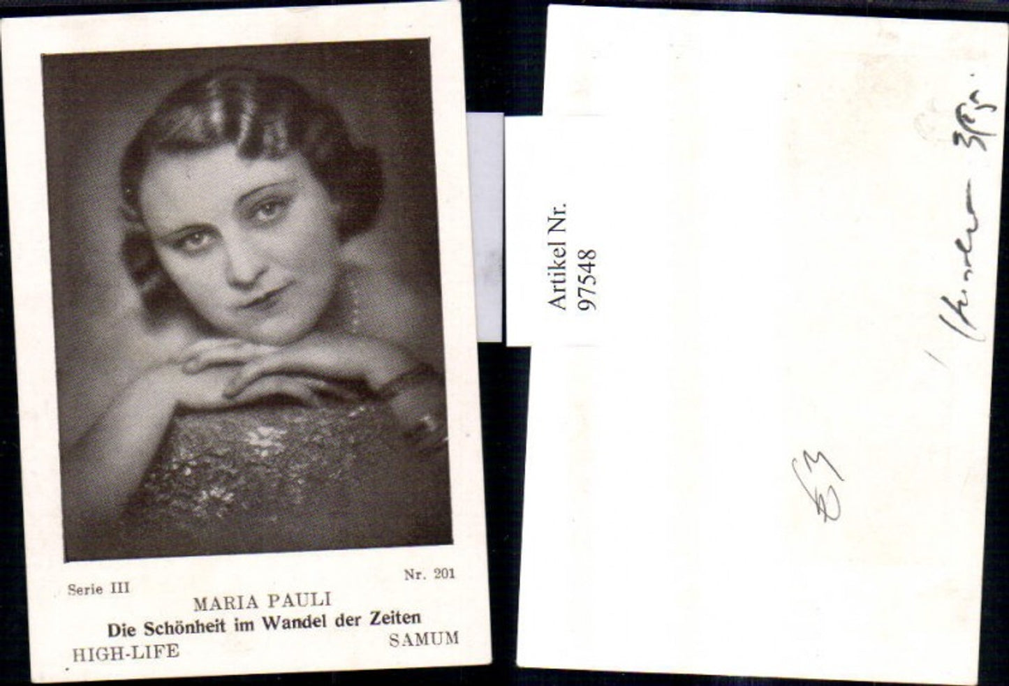 97548, Maria Pauli Portrait