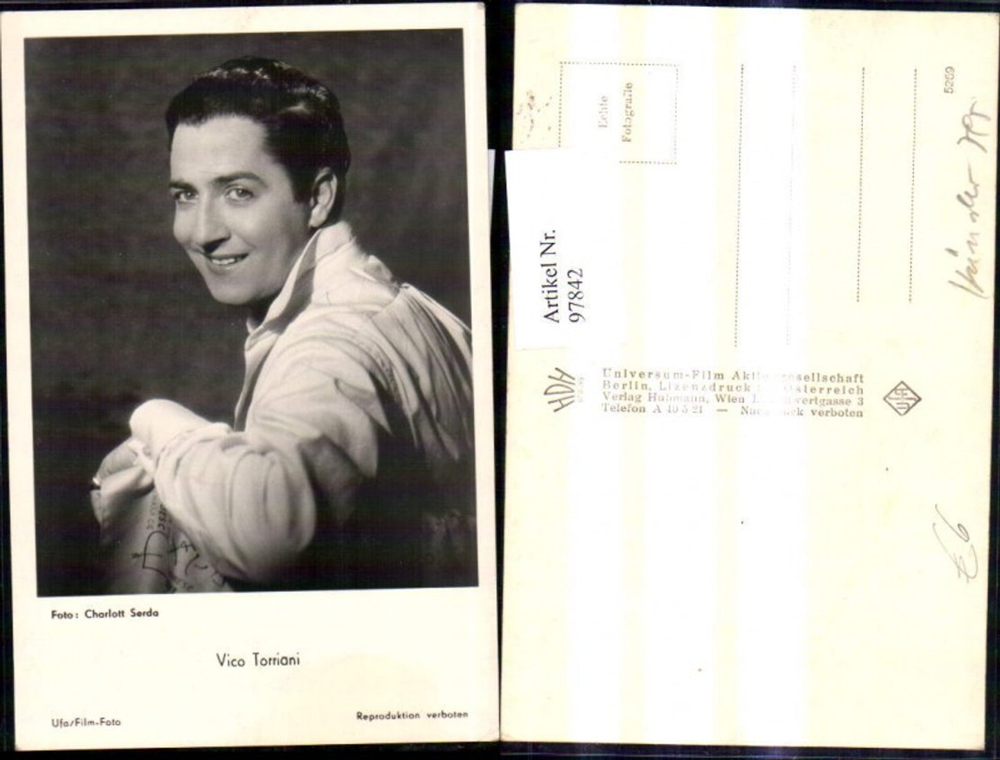 97842, Vico Torriani actor