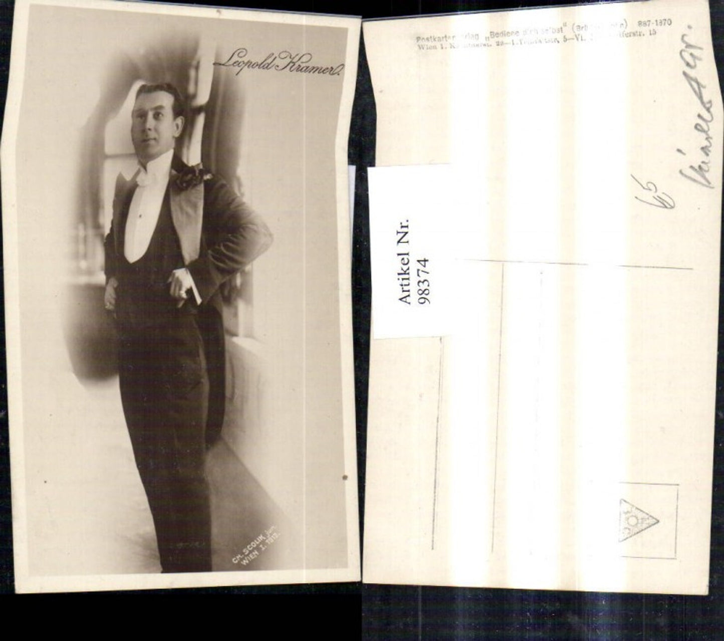 98374, Leopold Kramer, actor