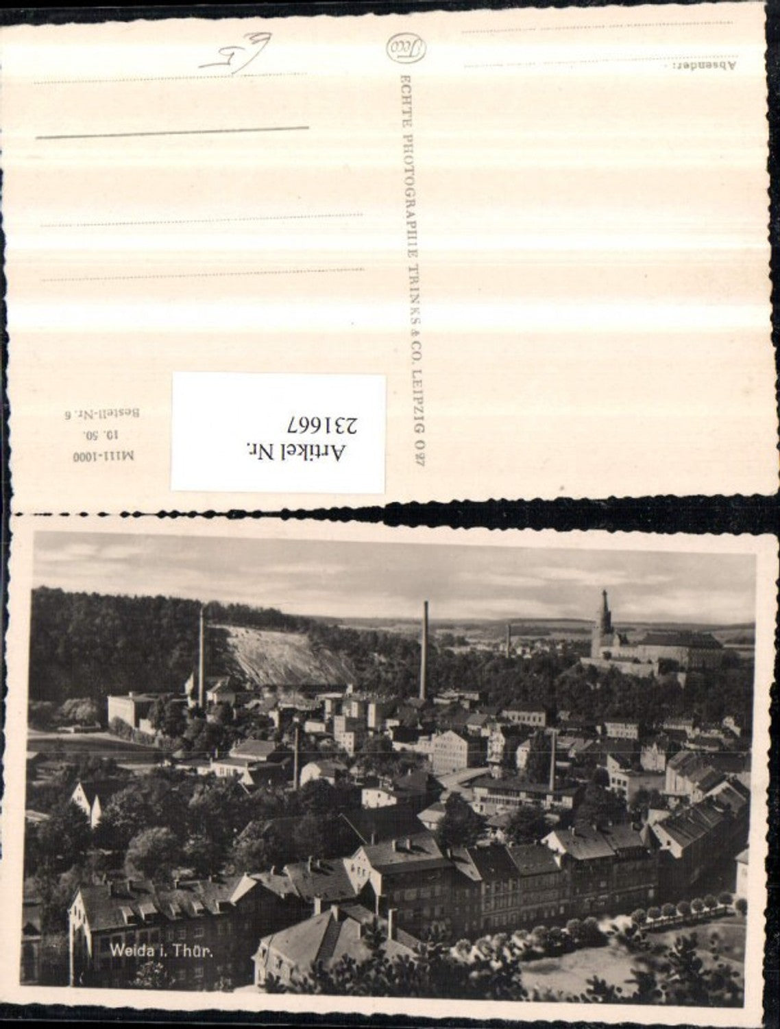 231667,Weida in Thüringen Totale