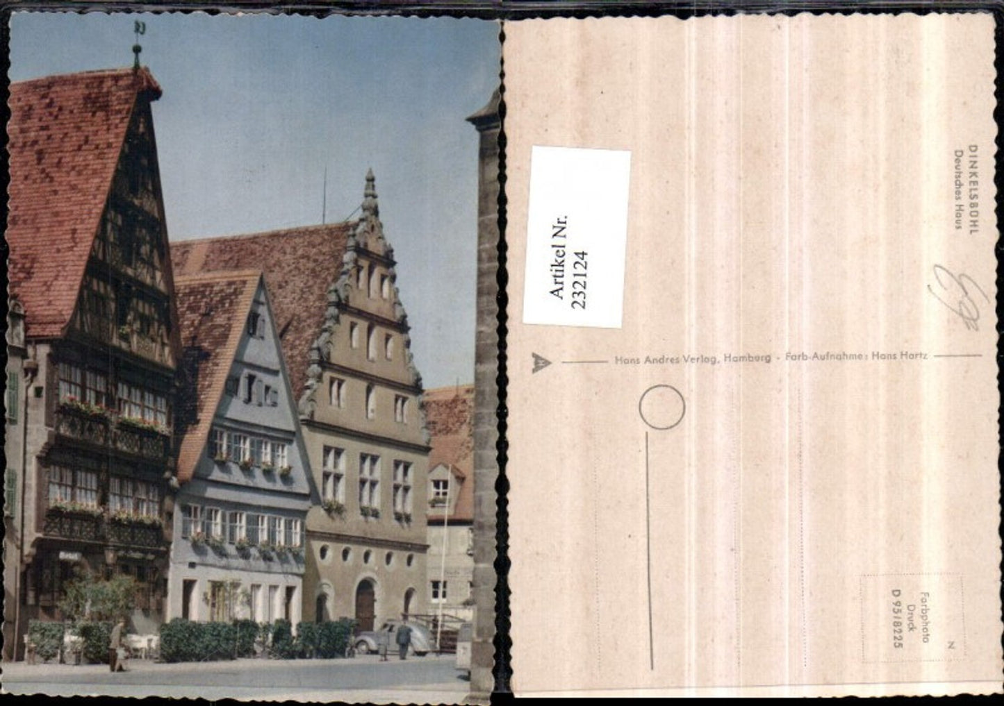 232124,Dinkelsbühl Deutsches Haus