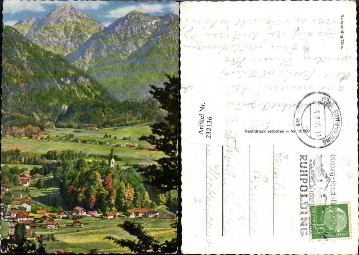 232136,Ruhpolding in Oberbayern Totale