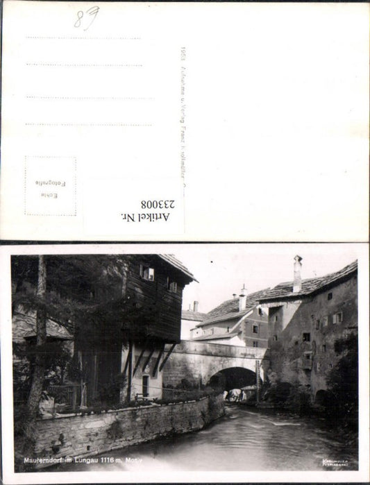 233008, Mauterndorf im Lungau Motif in the town