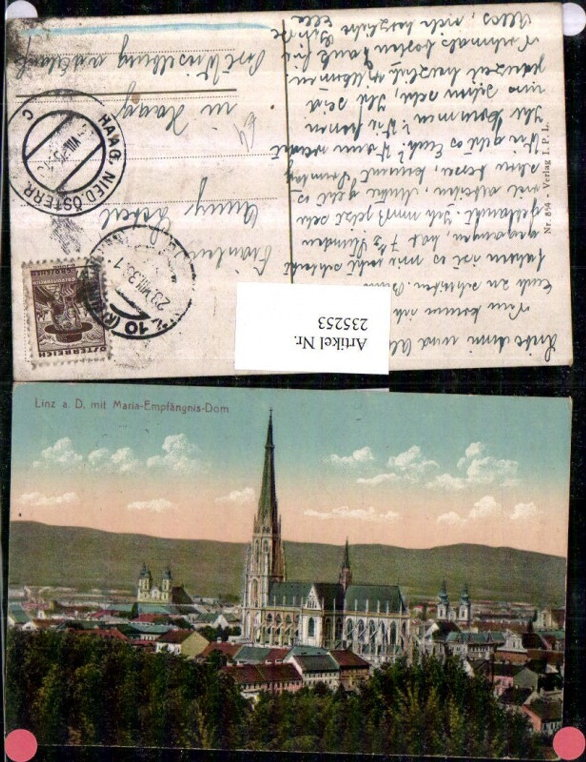 235252, Linz on the Danube, Castle Barracks, Barracks, Steamer