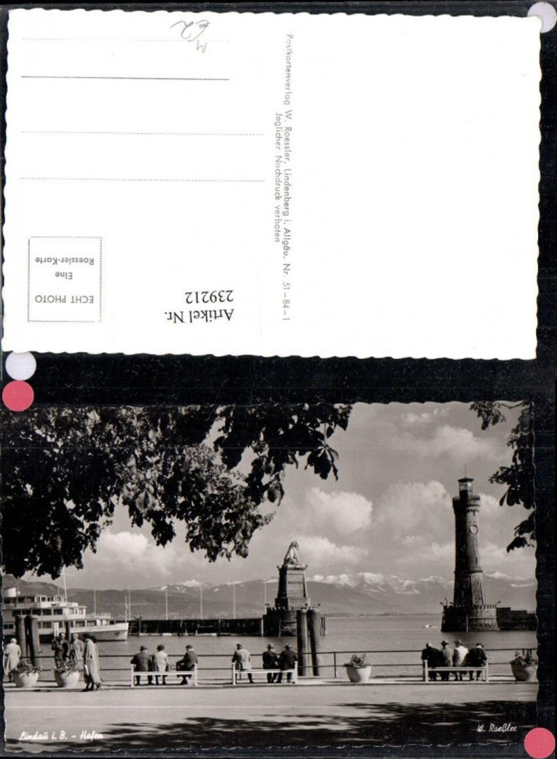 239212, Lindau i. Bodensee Hafen Leuchtturm