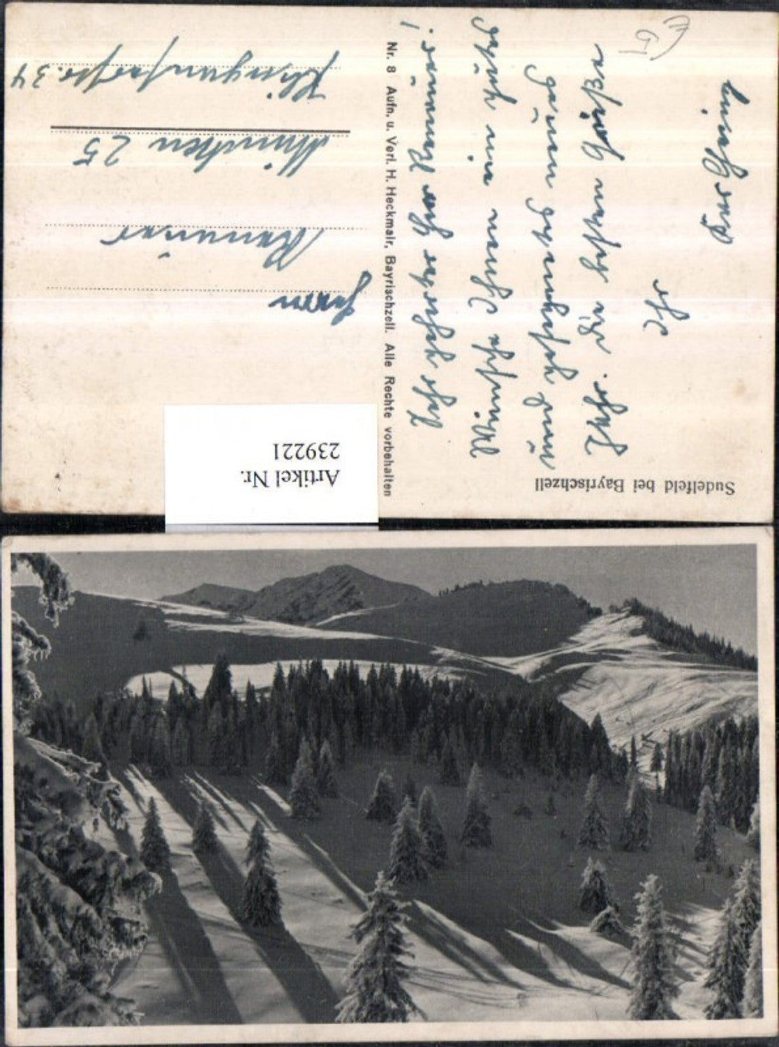 239221, Sudelfeld near Bayrischzell, winter scene