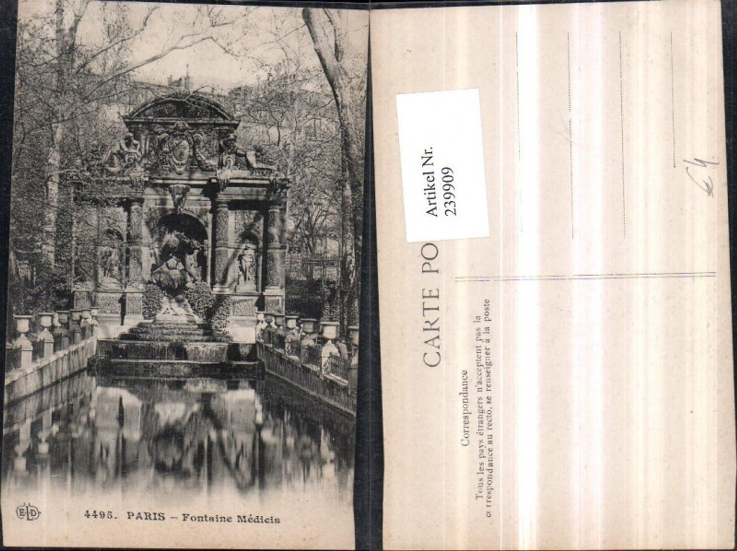 239909,Paris Fontaine Medicis